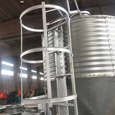 La feuille de mur ondulée de silo de stockage de grain roulent formant le métal de machine a galvanisé en acier