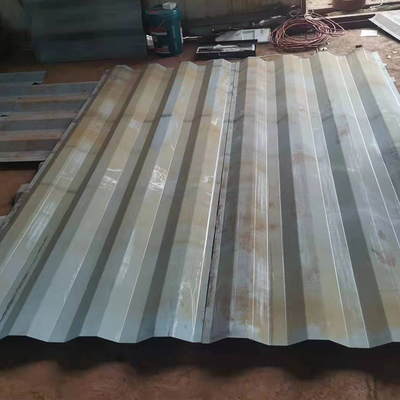 Ligne de production de la machine de formage de rouleaux de toits / trapèzes / panneaux muraux IBR