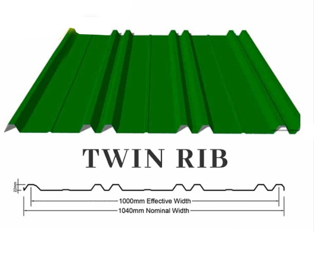 Petit pain trapézoïdal de feuille du contrôle 0.5mm de preuve de la poussière formant le Bi Rib Low Noise de machine