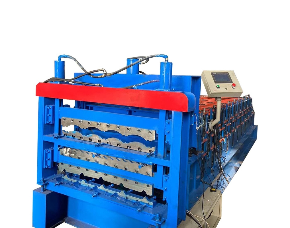 0.8mm petit pain de trois couches formant la machine Ibr ont ridé et ont glacé la tuile