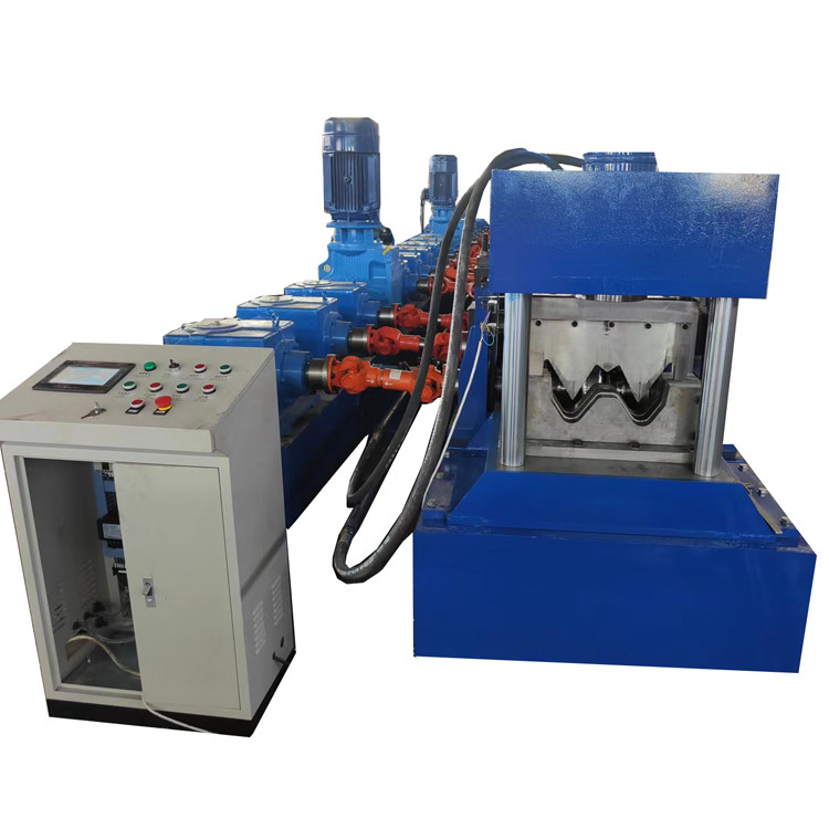 11kw 5.5kw GI Highway Guardrail Machine de formage de rouleaux Cr12Mov Matériau de coupe de lame