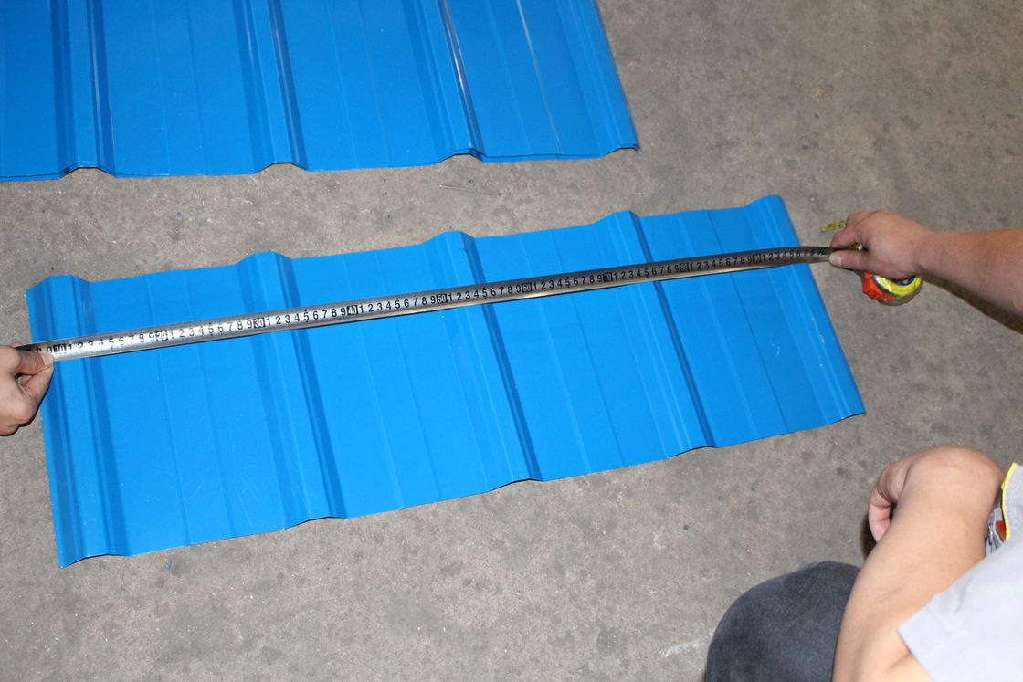 840/850 petit pain de double couche de 0.6mm formant la machine pour la feuille de plate-forme de plancher de feuille de toit
