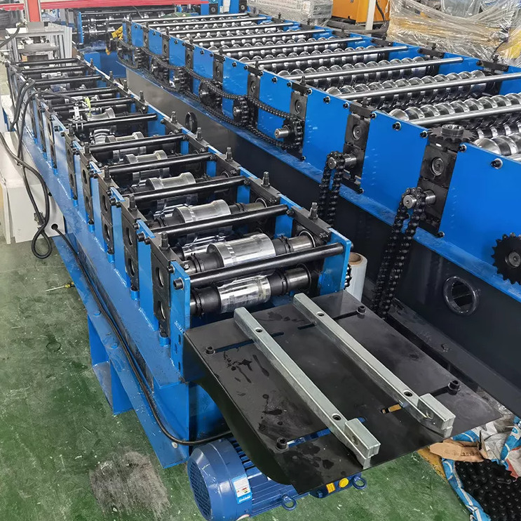 Barrière Panel Cold Roll de palissade en métal d'acier de couleur formant la machine 20M/MIN