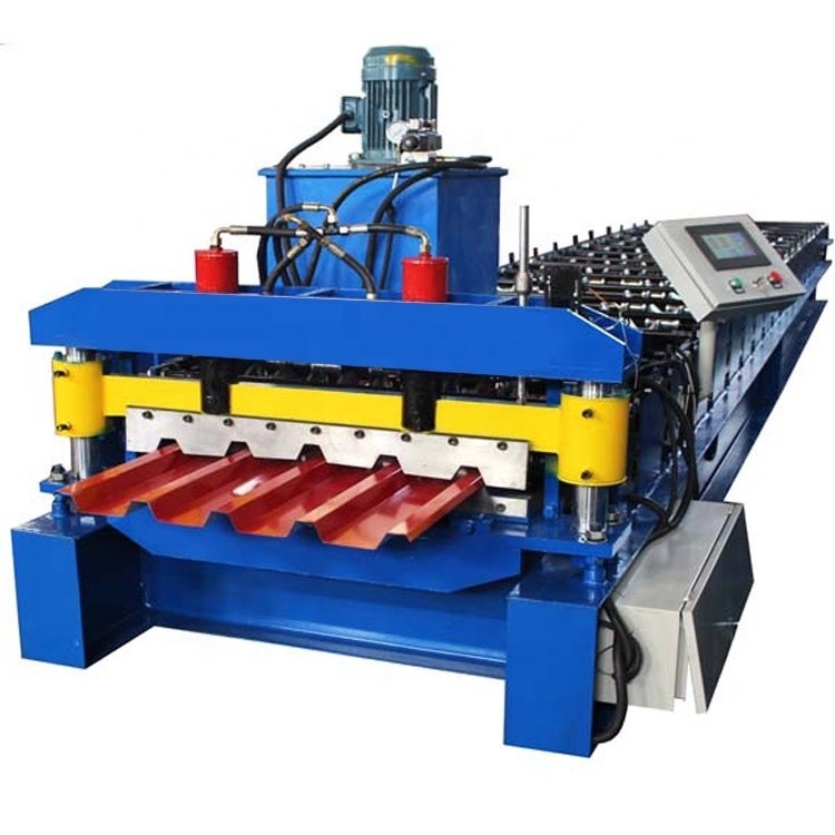 Petit pain de tuile de toiture d'IBR formant la largeur convenable de machine 1000mm GI PPGI a pré peint la bobine en acier