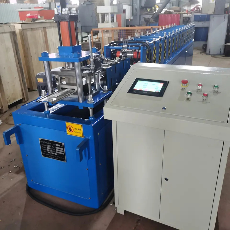 petit pain de alimentation de porte de volet de 4kw 85mm formant la machine de porte de volet de rouleau de machine