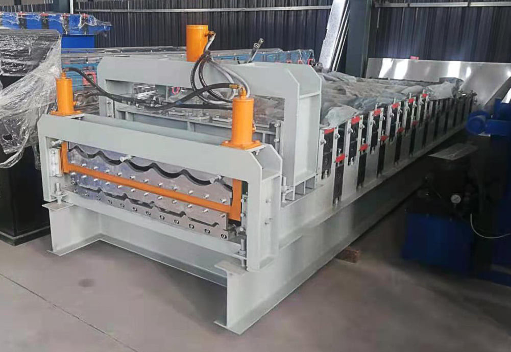 Petit pain de double couche d'économie de l'espace formant la machine Rib Type Fatigue Resistant