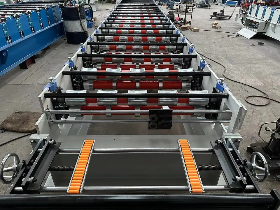 1000mm portatifs PBR roulent anciens la tuile de toit à grande vitesse d'Ibr 686 faisant la machine