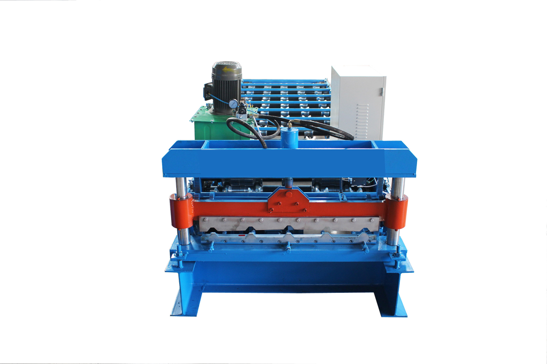 Prix d'usine 2,5 T Machine de formage de rouleaux de panneaux muraux de coupe hydraulique avec diamètre d'arbre de 50 mm