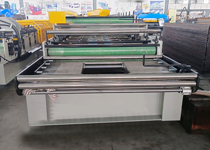 Petit pain bleu de feuille de toiture de la puissance 4kw formant la machine pour ondulé