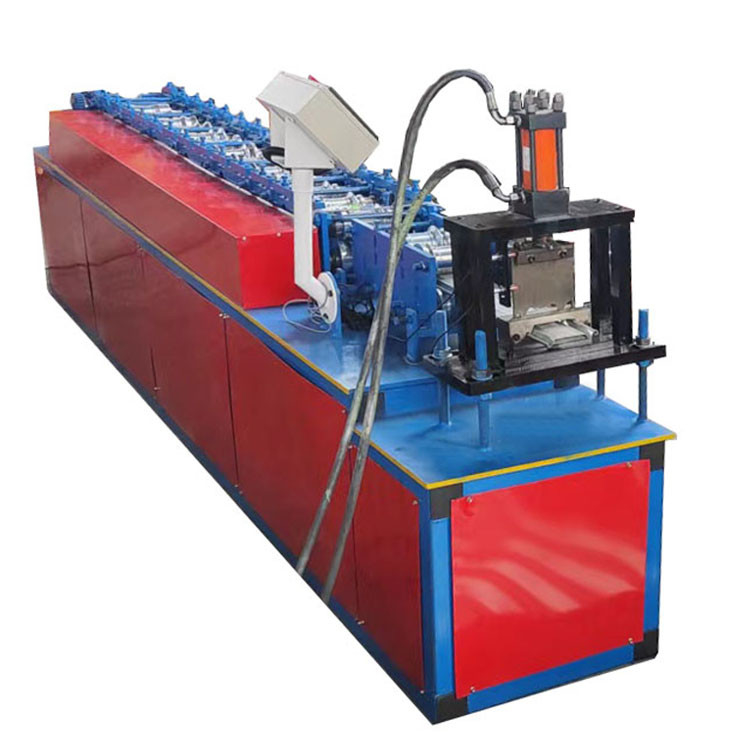 Machine de formage à rouleaux de porte à volets métalliques avec une vitesse de formage de 10-15 m/min et 45 rouleaux en acier