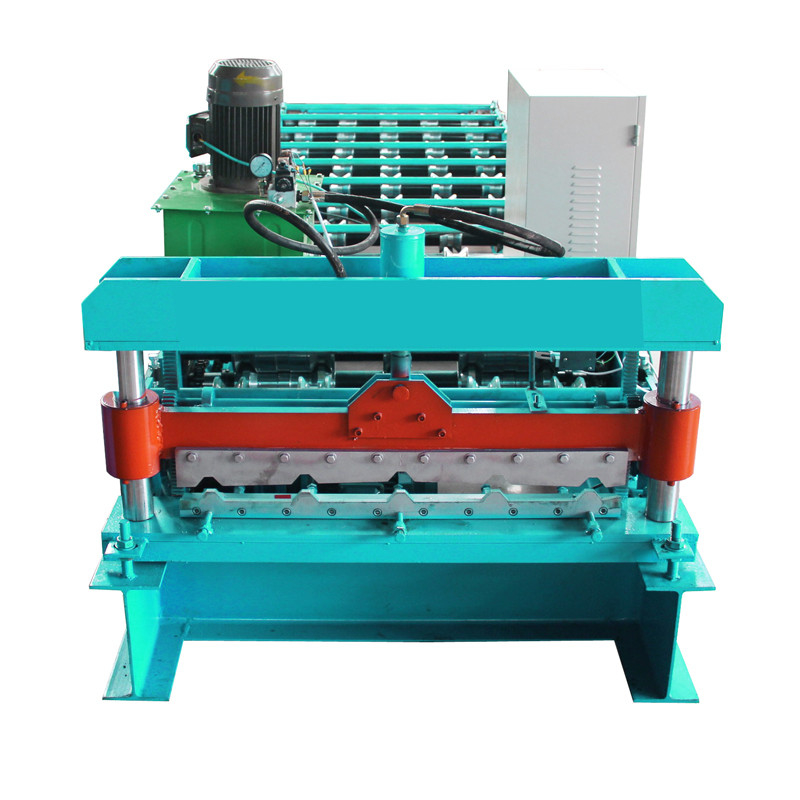 45# Machine de formage de rouleaux de carreaux de toiture en acier 4KW avec système de contrôle PLC