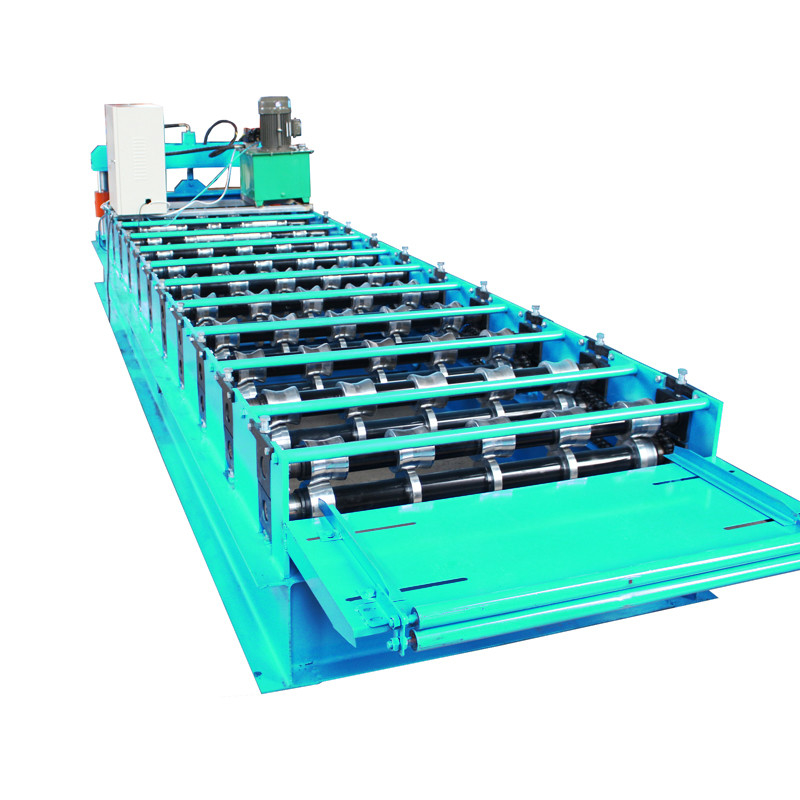 45# Machine de formage de rouleaux de carreaux de toiture en acier 4KW avec système de contrôle PLC