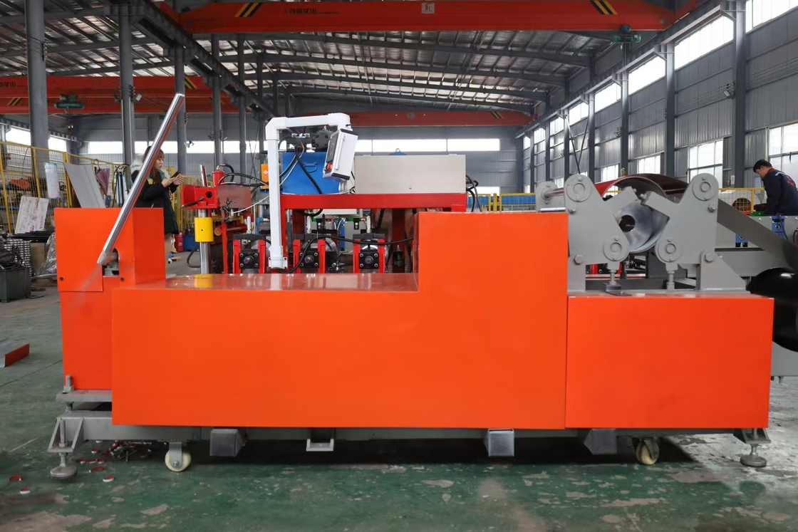 Machine de formage de rouleaux de gouttière d'eau sans soudure portable pour tôle d'acier galvanisée