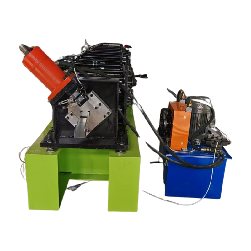 Machine de formage de rouleaux C U de production personnalisée avec longueur de coupe réglable et système de contrôle PLC