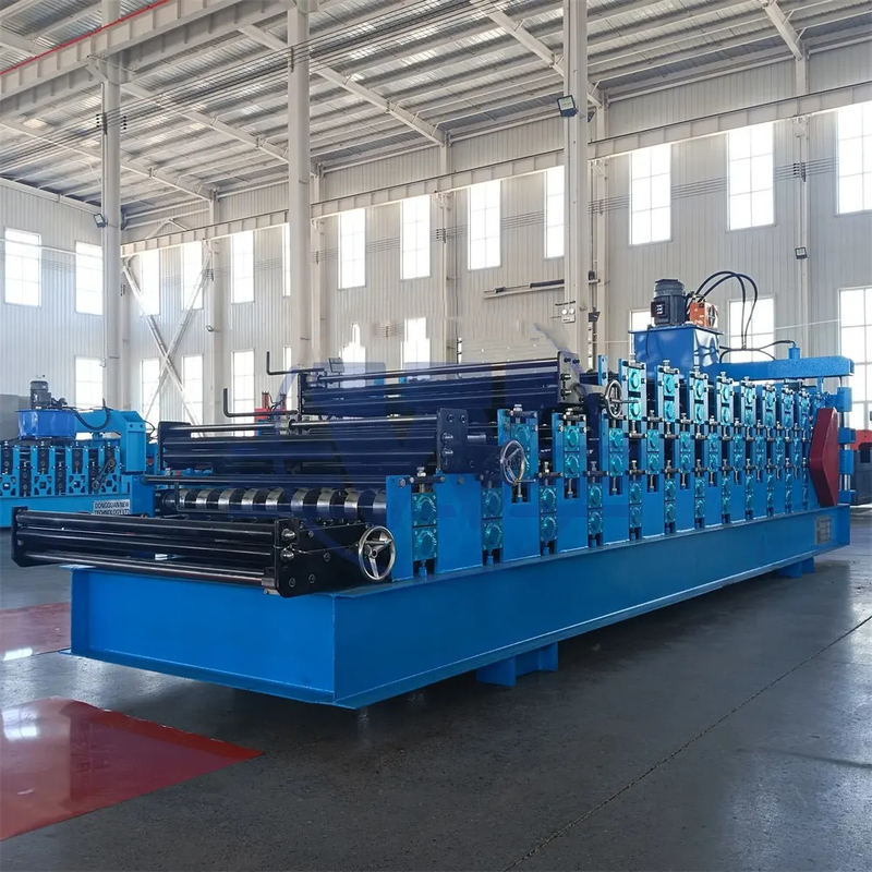 3 en 1 Métal et acier Ibr Roofing Sheets Roll Forming Machine avec trois profils personnalisés