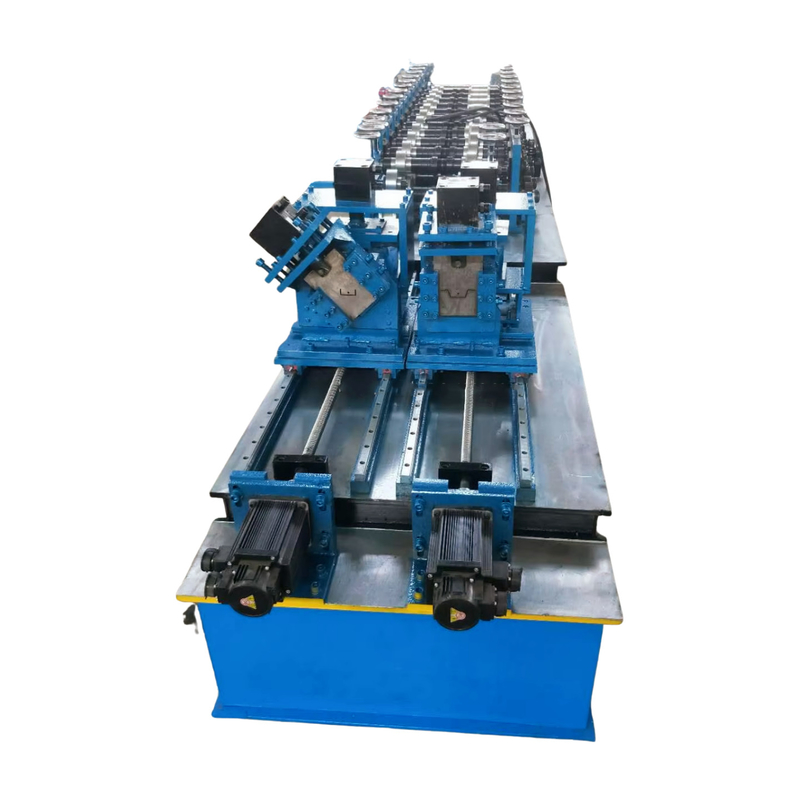 Machine de formage de rouleaux à double rangée personnalisable vitesse 10-25 m/min