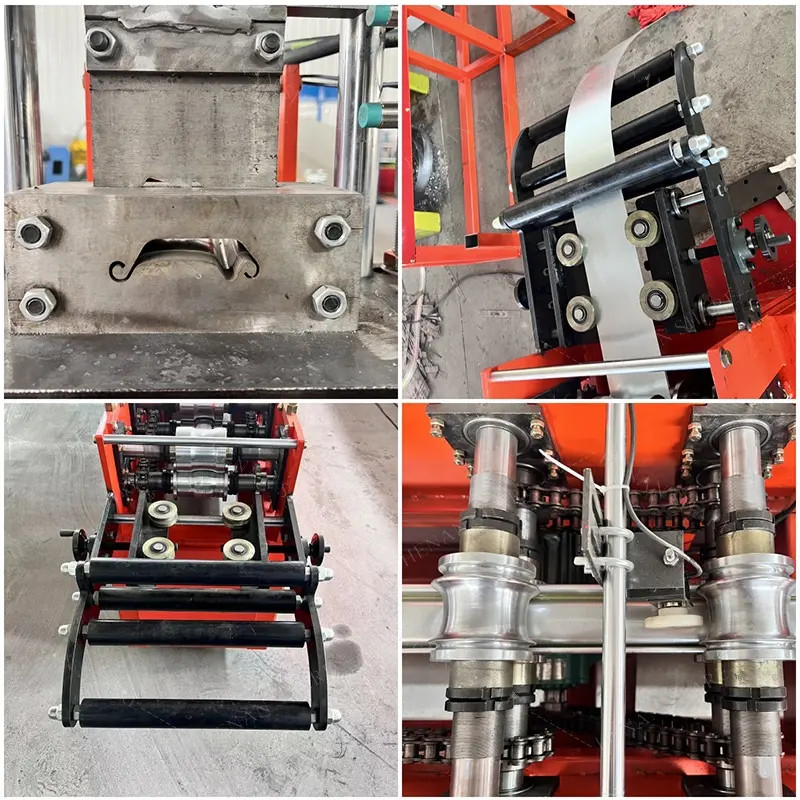 Fermeture de porte à rouleaux métalliques / Fermeture de porte à rouleaux cadre en acier à lamelles