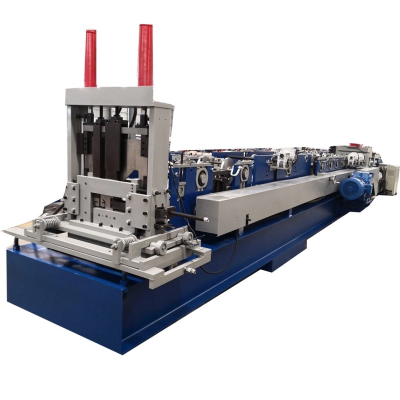 Machine automatique de formage par roulement à froid en acier en forme de CZ Vitesse de formage 10-22 m/min