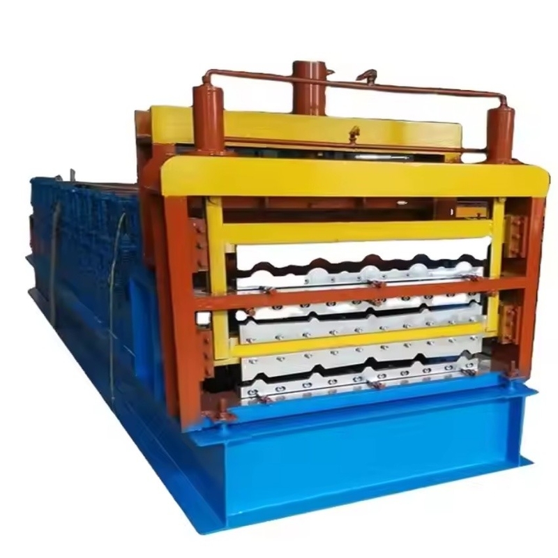Machine à carreaux de toiture à double couche