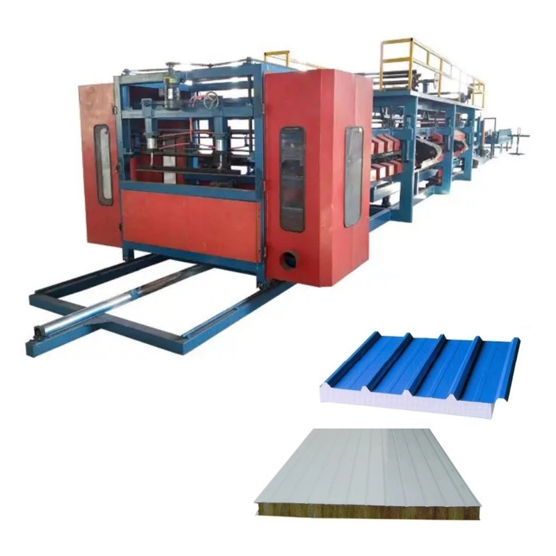 L'usine offre un service à vie! machine de fabrication de feuilles de mousse de polystyrène/salle froide sandwich panneau EPS ligne de production machine de formage de rouleaux prix