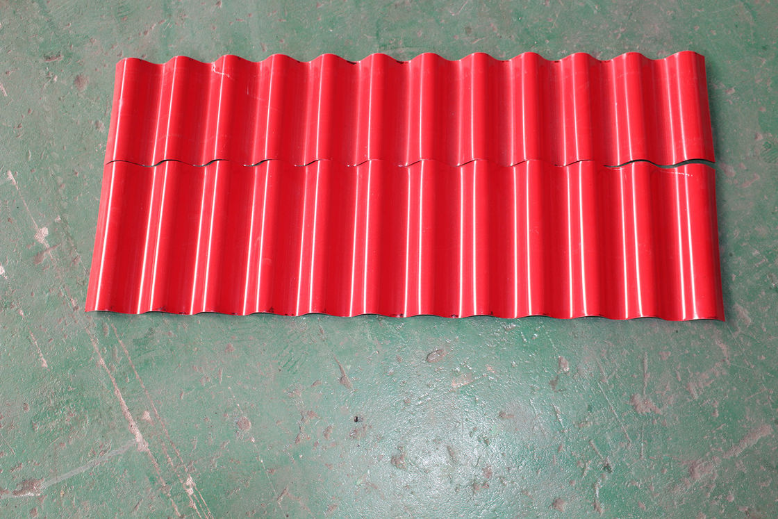 380v 50hz en carton ondulé de la feuille de toiture en rouleau formant machine Performance stable Longue durée de vie