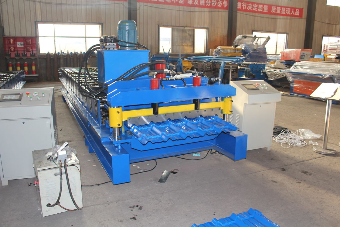 380v 50hz 2025 nouvelle conception personnalisation Galvalume Roof Panel Roll Forming Machine Plc