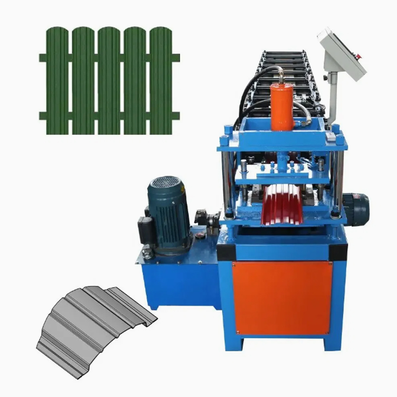Machine de formation de rollomage de clôture de jardin PPGI pour le marché de l'Europe