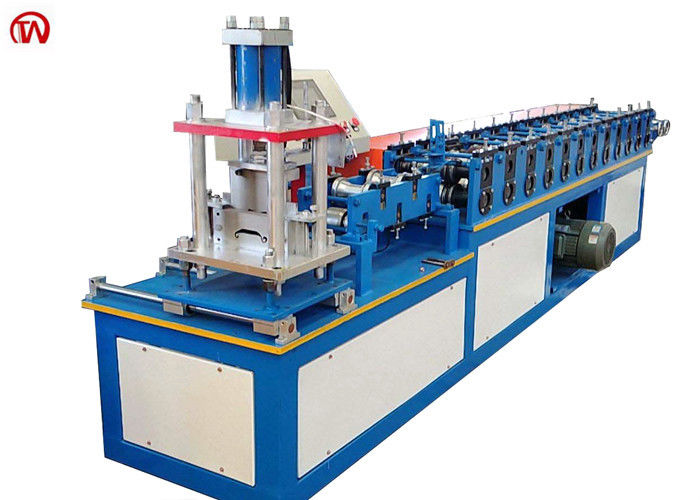 Machine automatique de porte de volet de rouleau de feuille de GI de machine de volet de roulement de 0.8-1.0 millimètre