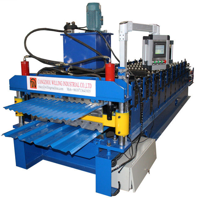 Ibr a ridé le petit pain de double couche formant le contrôle complètement automatique de PLC de machine