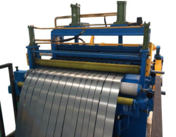 longueur de 30m/Min Steel Coil Cut To et ligne de fente avec Decoiler et Recoiler
