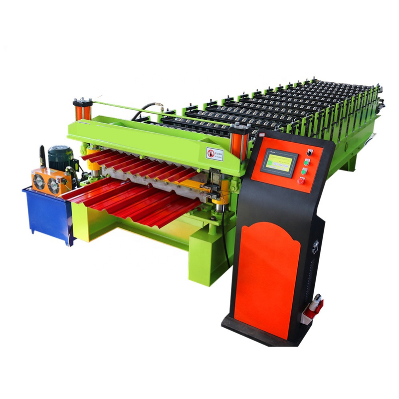 machine de 12m/Min Double Layer Roll Forming au toit ondulé trapézoïdal en métal