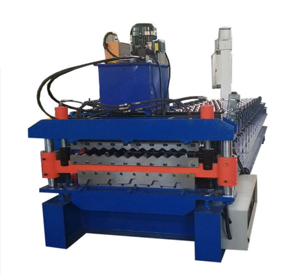 Petit pain de double couche de tôle de Full Auto formant la machine 15 - 18m/Min Hydraulic