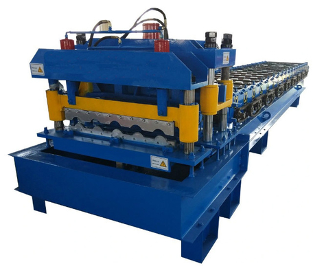 Petit pain vitré de coupure hydraulique de tuile formant la machine 1.5-3m/Min Single Phase