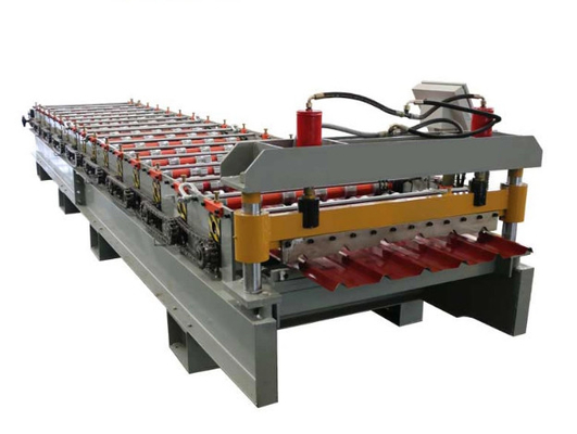 Petit pain de construction de tuile de toit d'IBR 900 formant la capacité élevée de longues nervures de l'envergure 7 de machine