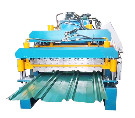 Petit pain trapézoïdal de feuille du contrôle 0.5mm de preuve de la poussière formant le Bi Rib Low Noise de machine