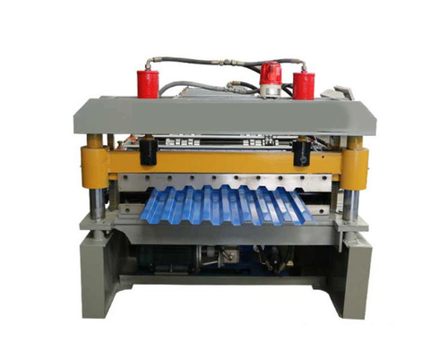 Machine de formage de rouleaux de panneaux muraux en acier galvanisé de qualité fiable