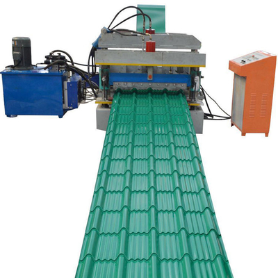 1250mm 0.5mm larges profile le petit pain de tuile de toit formant la machine dans les jardins