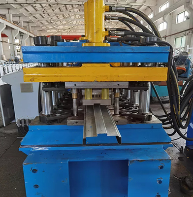 Petit pain en acier de porte de PLC 0.3mm formant la largeur variable de rainure de machine