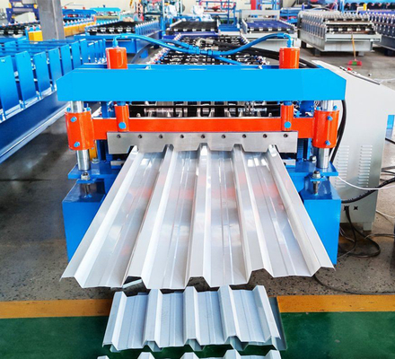 Petit pain de Rib Type Ibr Roof Tile formant la phase de la machine 3