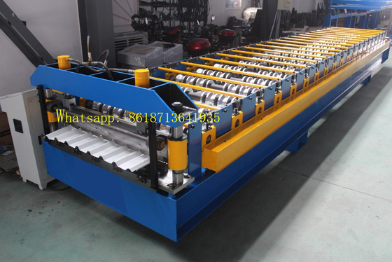 Structure simple de 8 de Rib Type Roof Tiles Making sections de la machine 18