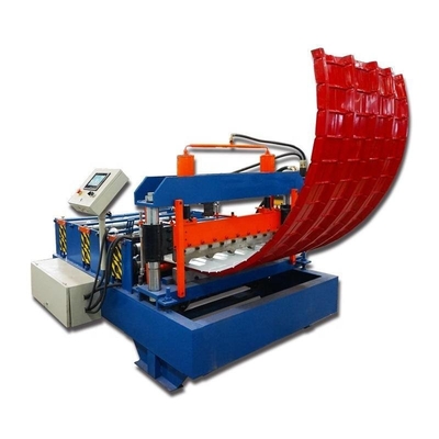 Petit pain de toit de feuille de voûte formant la machine