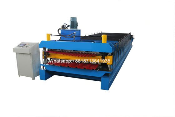 petit pain de la double couche 7.5kw formant le GI PPGI 25m/Min Anti Rusty de machine
