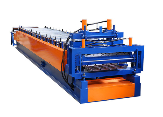 Double petit pain posé de toit de tuile formant la tuile en métal de machine faisant la machine 380volt