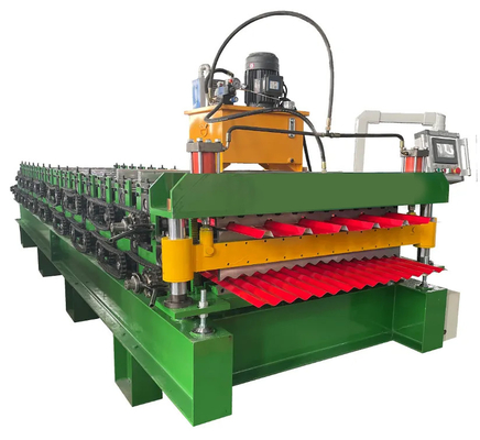 Ibr et petit pain ridé de double couche formant la machine ont entièrement automatisé le contrôle de PLC