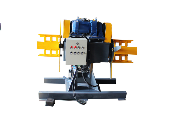 Ligne automatique Decoiler électrique formant tête Decoiler d'empileur de machine la double