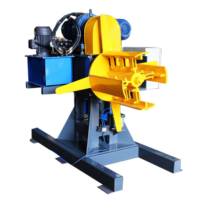 Bobine en acier adaptée aux besoins du client 5T hydraulique 10T Decoiler de double tête automatique