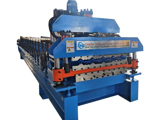 5t Chrome dur enduit laminent à froid former la double couche de machine pour l'acier galvanisé