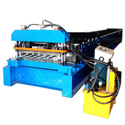 Petit pain de plate-forme de plancher de tôle d'acier en métal formant la machine froide 20m/Min 380v50hz