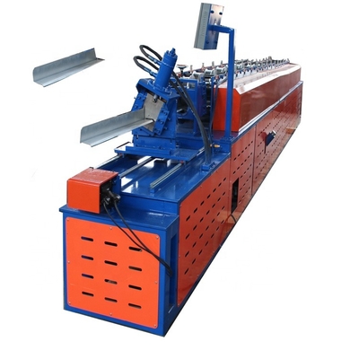Machine de formage de rouleaux en acier à perles d'angle avec tranchage hydraulique