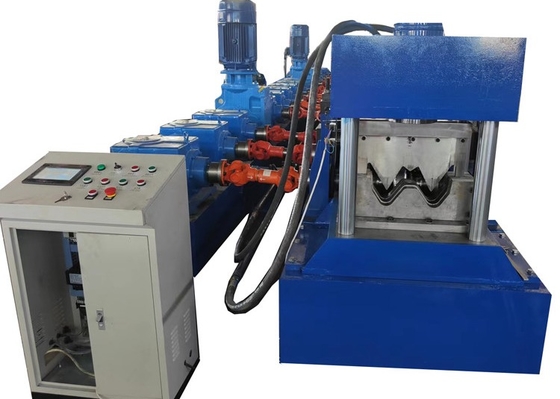 Décoiler hydraulique rail de protection routière en acier avec 11kw 5.5kw Puissance